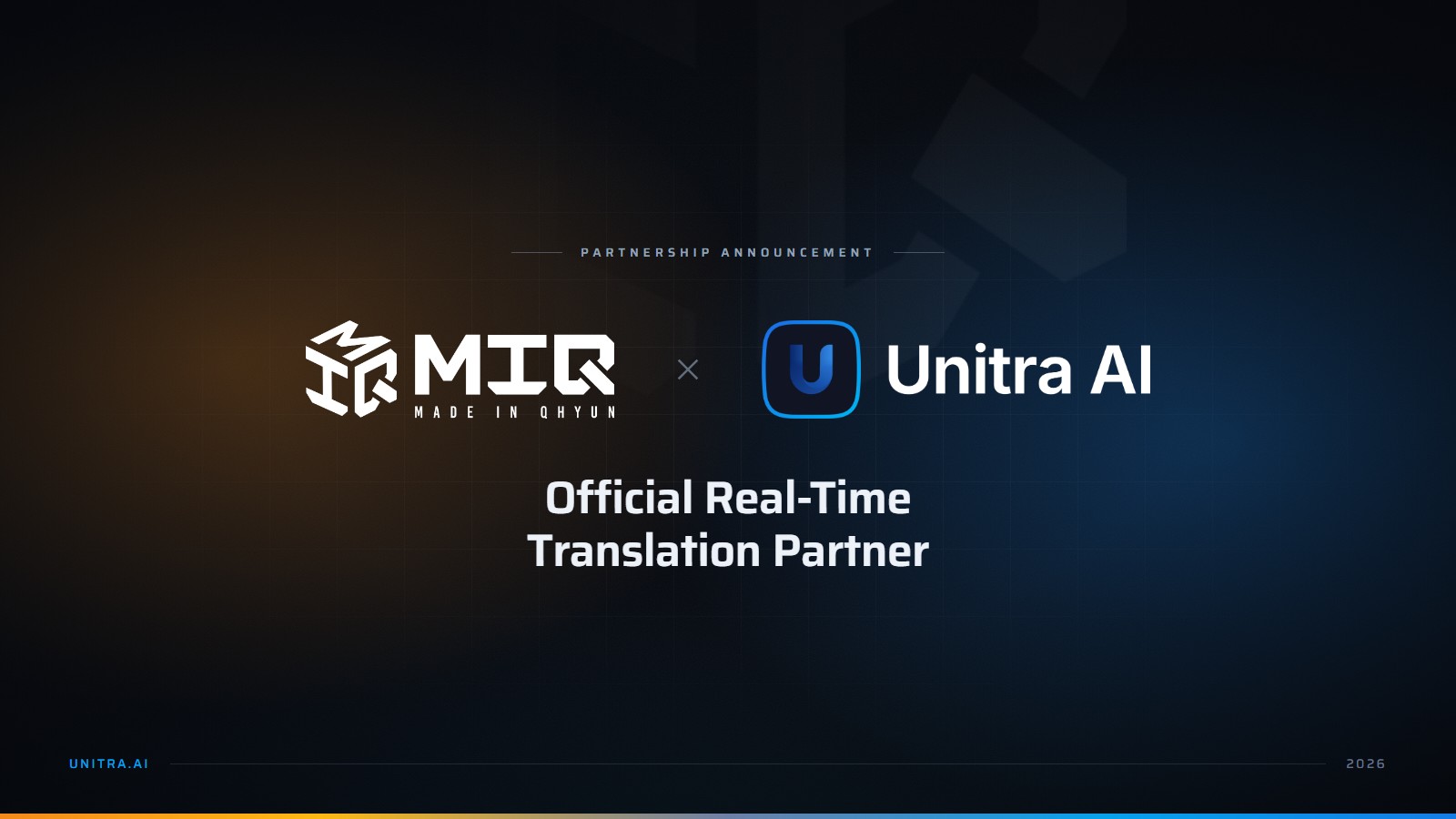 Unitra AI and MIQ partnership