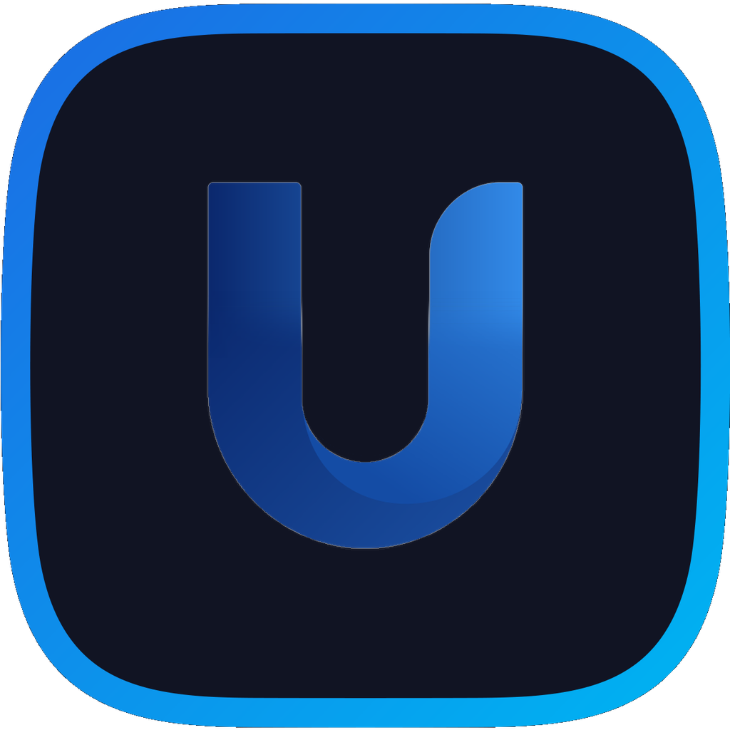 Icon on a dark background